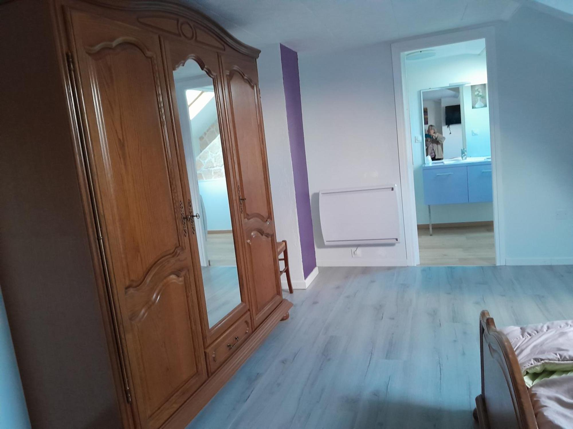 Chambres D Hotes Au P'Tit Bonheur Campagnard Jarnosse Room photo